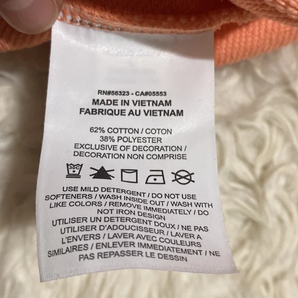 Nike Femme Cropped Training Crew Sweatshirt Orange Crimson Bliss Large - Picture 11 of 12